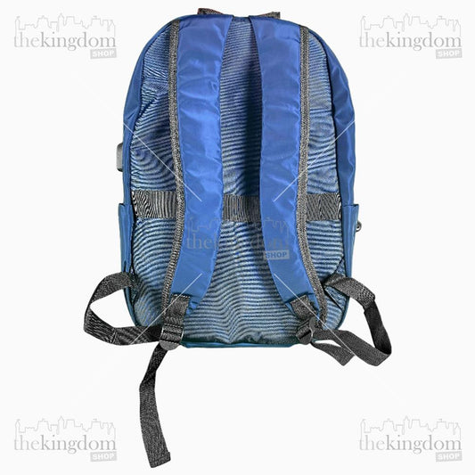 Yybag Y0016 Tas Ransel Laptop Polyester w/ USB Charger Port Blue